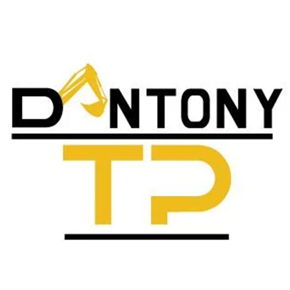 A2com - Logo Dantony TP Dantony écrit en noir avec le A en jaune et stylisé. Tp en Jaune et plus gros.